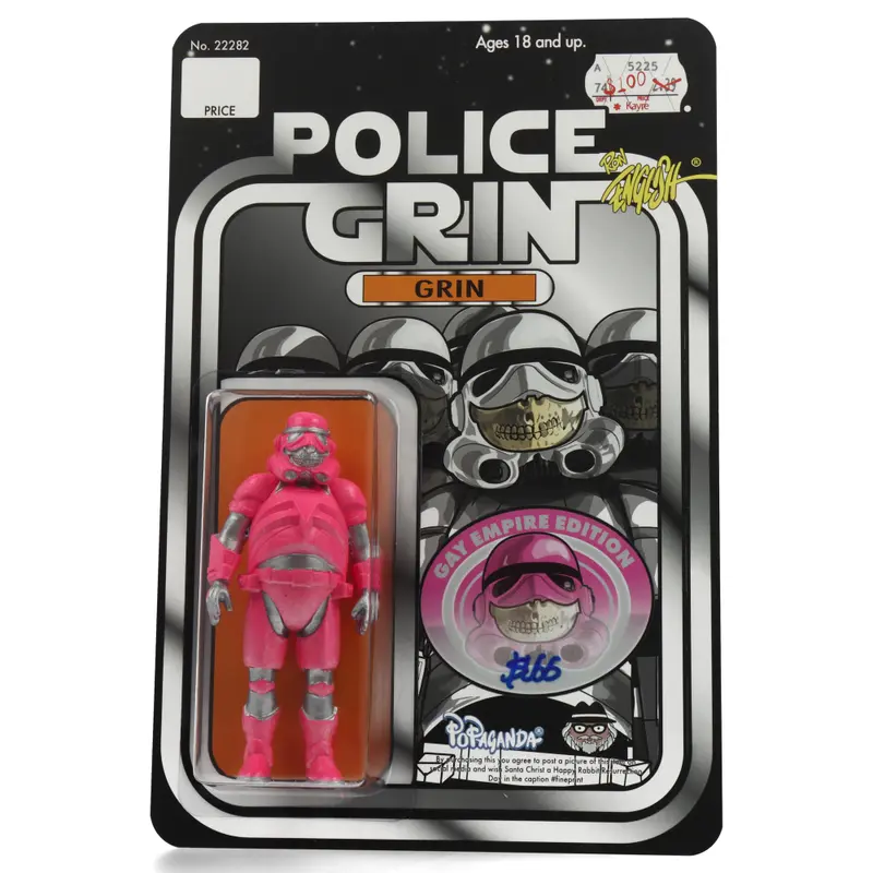 Police Grin Gay Empire