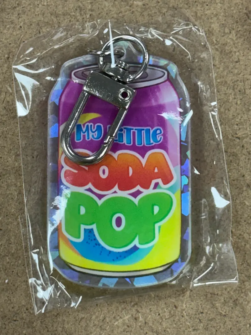 Porte-Clé Soda Holo