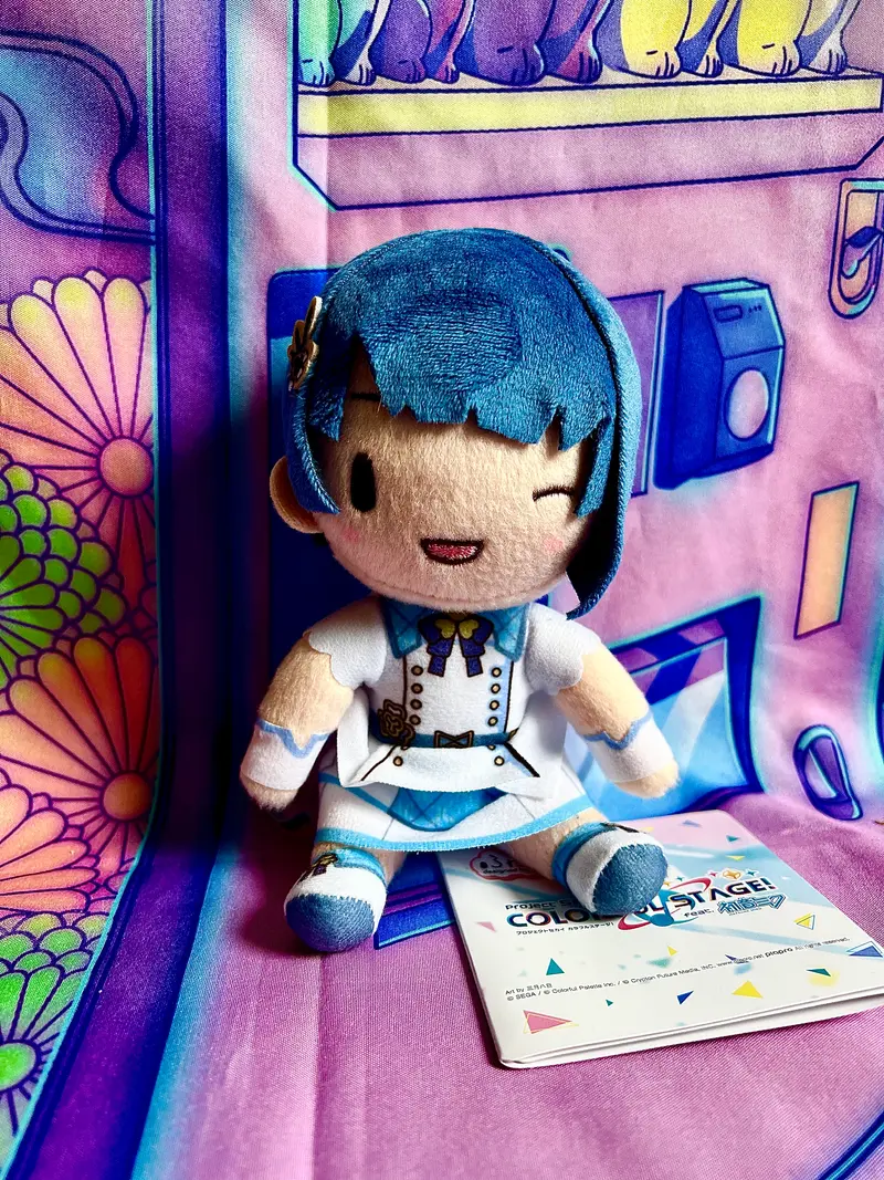 Porte-clés En Peluche - Project Sekai Colorful Stage ft. Hatsune Miku - More more Jump - Haruka Kiritani - Sega - 13cm