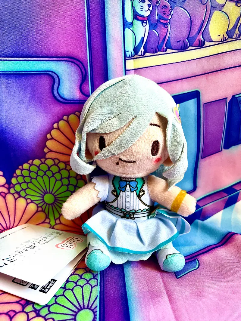 Porte-clés En Peluche - Project Sekai Colorful Stage ft. Hatsune Miku Movie - Shizuku Hinomori - More more Jump - SEGA