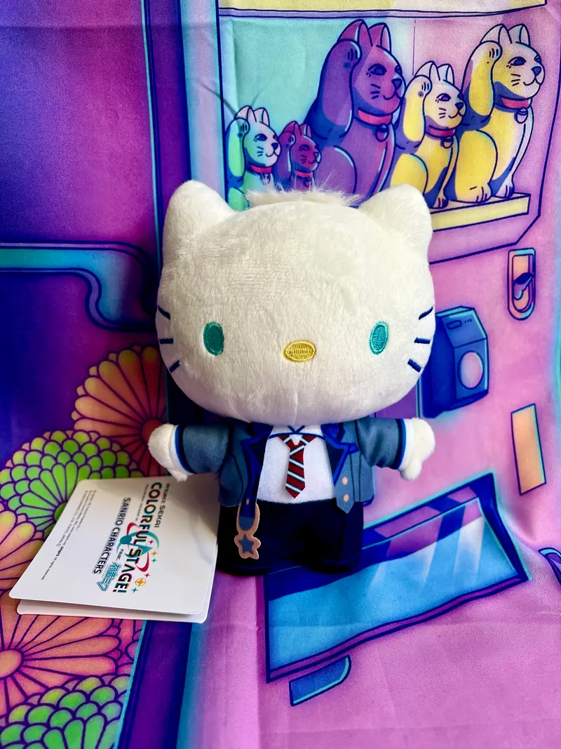 Porte-clés En Peluche - Project Sekai Colorful Stage ft. Hatsune Miku x Sanrio - Leo/Need - Dear Daniel x Ichika - Sega - 15cm