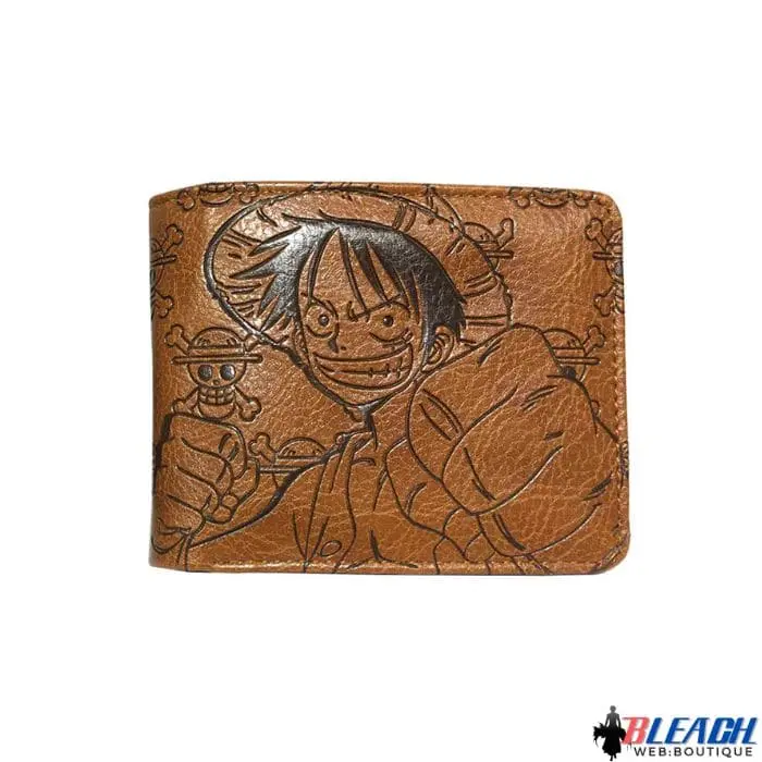 Porte-feuille en cuir One Piece Monkey D. Luffy