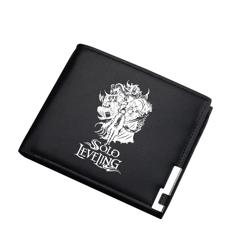 Portefeuille Solo Leveling Noir Et Blanc