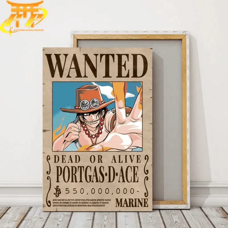 Portgas D. Ace Wanted Poster - One Piece