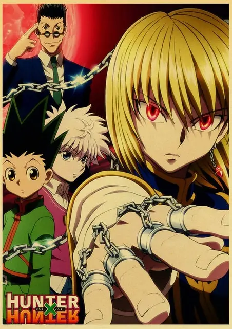 Poster Hunter x Hunter <br /> Anneaux de Chaine