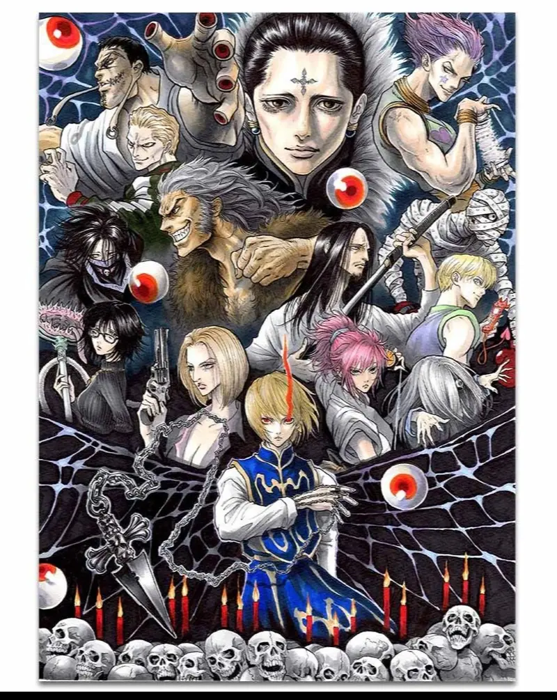 Poster Hunter x Hunter <br /> Brigade Fantôme