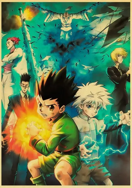Poster Hunter x Hunter <br /> Combat