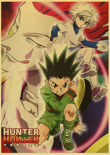 Poster Hunter x Hunter <br /> Gon, Hisoka & Killua