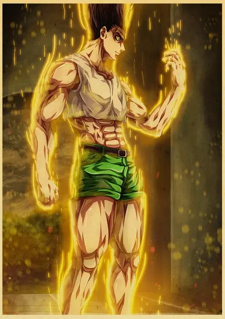 Poster Hunter x Hunter <br /> Gon Transformation