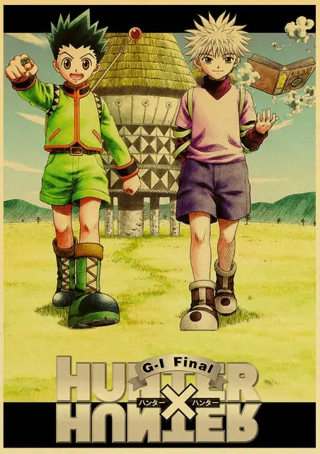 Poster Hunter x Hunter <br /> Kirua et Gon
