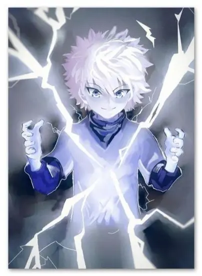 Poster Hunter x Hunter <br /> Kirua Réaliste