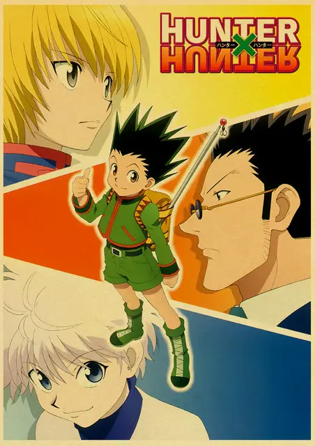 Poster Hunter x Hunter <br /> Rétro
