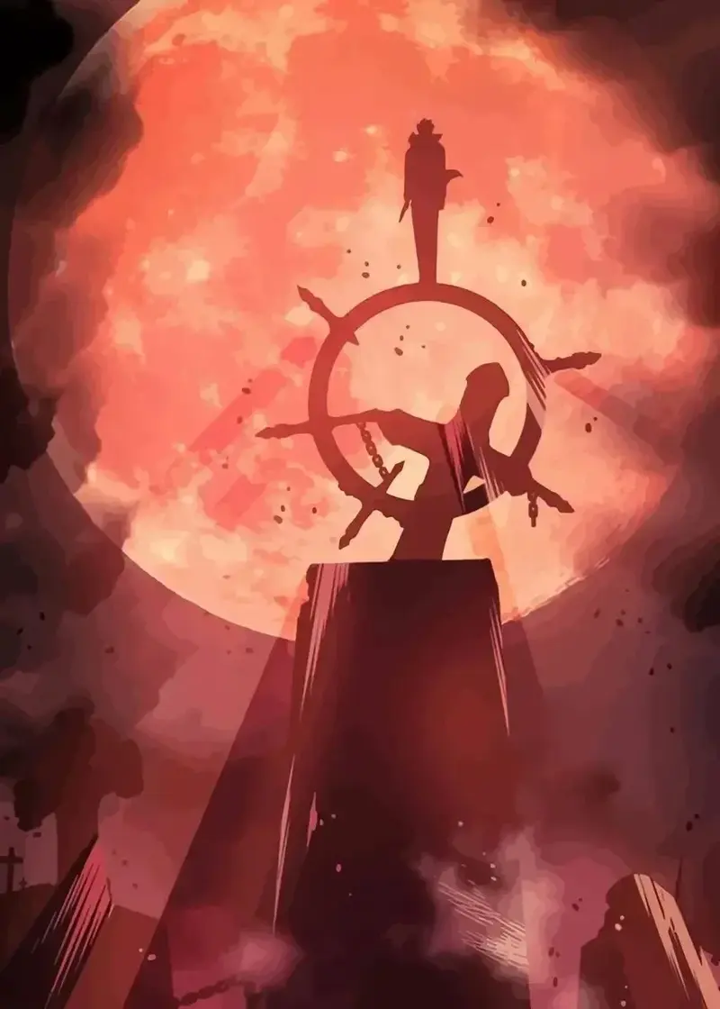 Poster Solo Leveling Lune de Sang