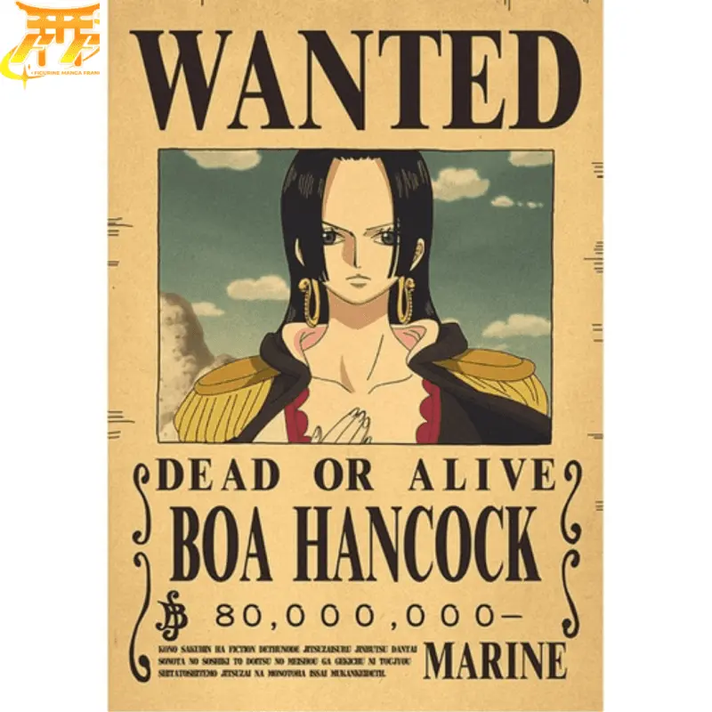 Poster Wanted Boa Hancock - One Piece