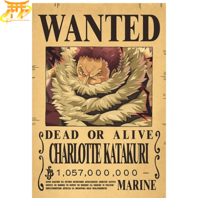 Poster Wanted Katakuri - One Piece