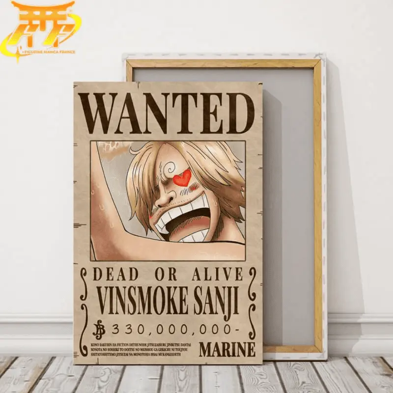 Poster Wanted Vinsmoke Sanji - One Piece