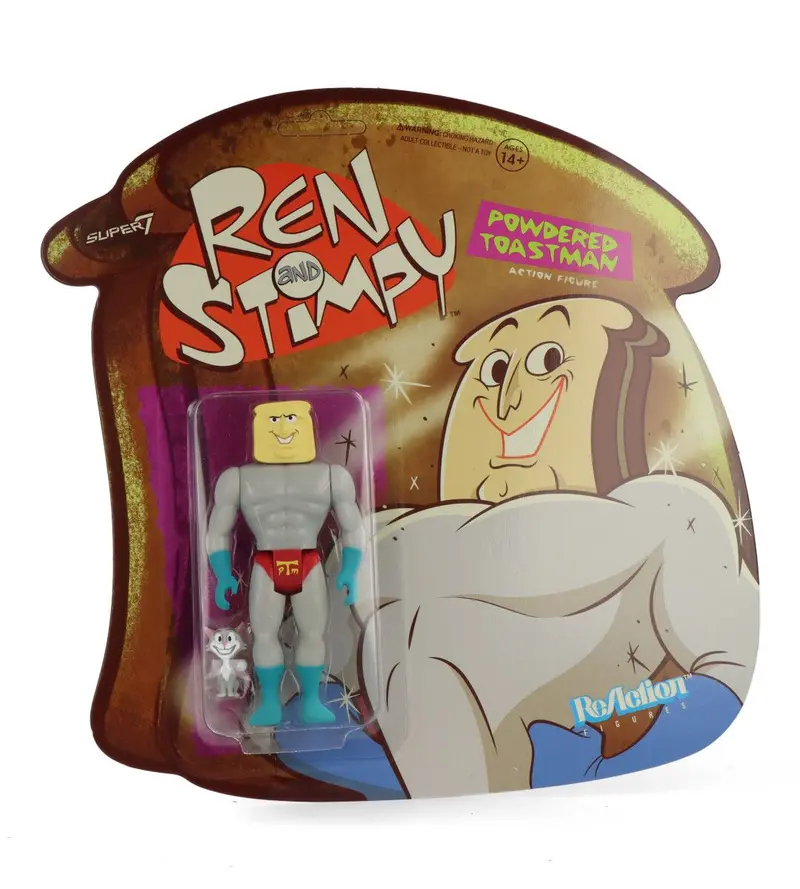 Powdered Toastman (et son chat) - ReAction figure