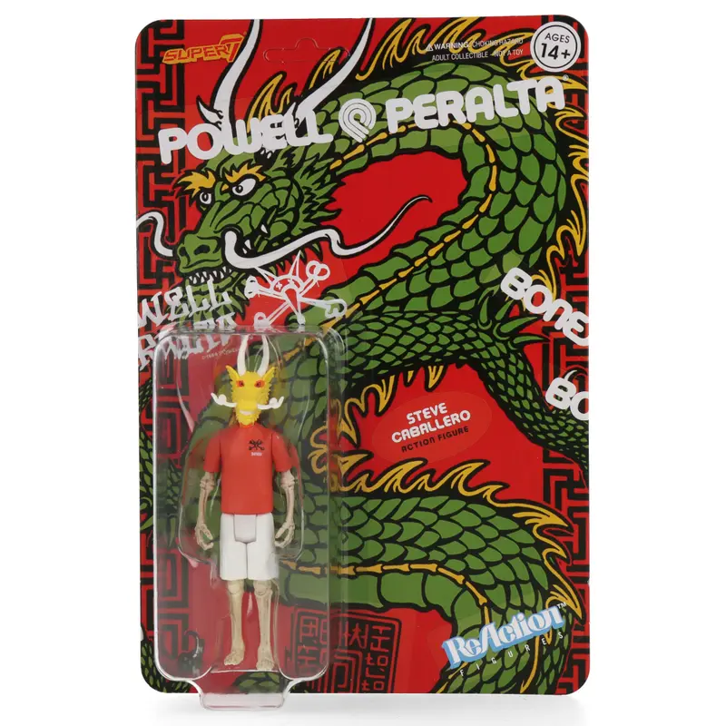 Powell-Peralta Reaction Figures Wave 1 - Steve Caballero Chinese Dragon