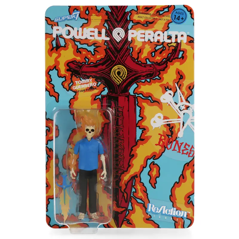Powell-Peralta Reaction Figures Wave 1 - Tommy Guerrero Flaming Dagger