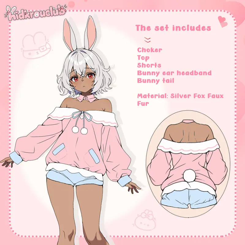 Pre-Sale Pink Bunny Set HD01