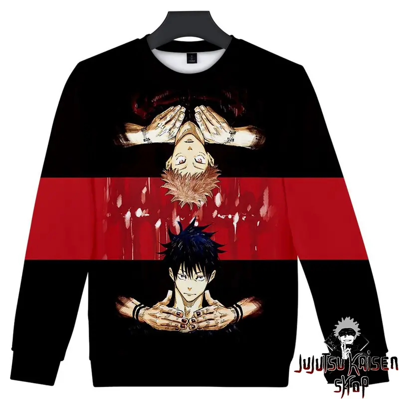 Pull Itadori et Megumi jujutsu kaisen