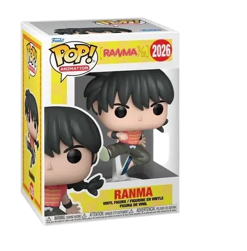 Ranma ½ - Ranma Saotome (avec Chase) - Figurine POP Animation N°2026