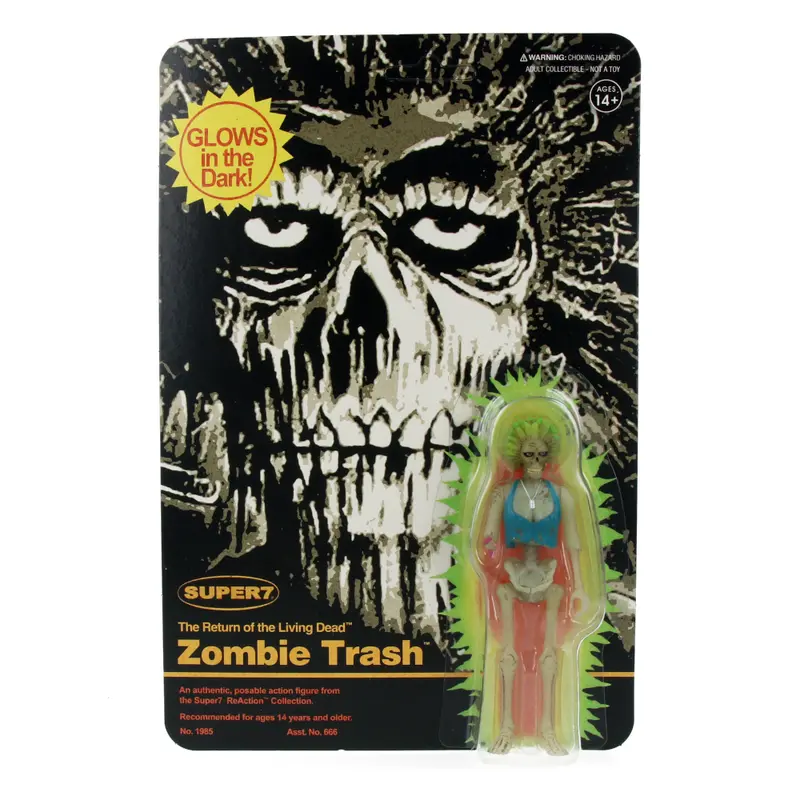 Return Of The Living Dead Reaction Figures Wave 5 - Zombie Trash (Monster Glow)
