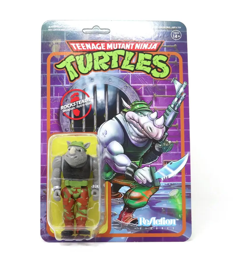 Rocksteady (Tortues Ninja - TMNT) - ReAction figure