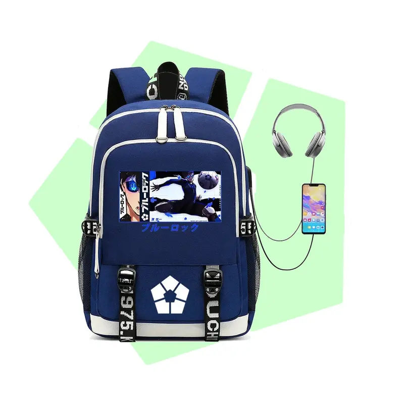 Sac à Dos Blue Lock - Sac d'École Cosplay Anime