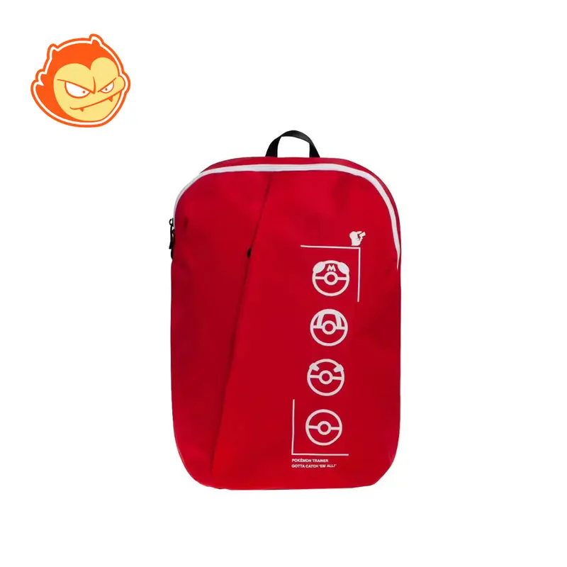 Sac à dos Pokemon Backpack Entraineur Rouge