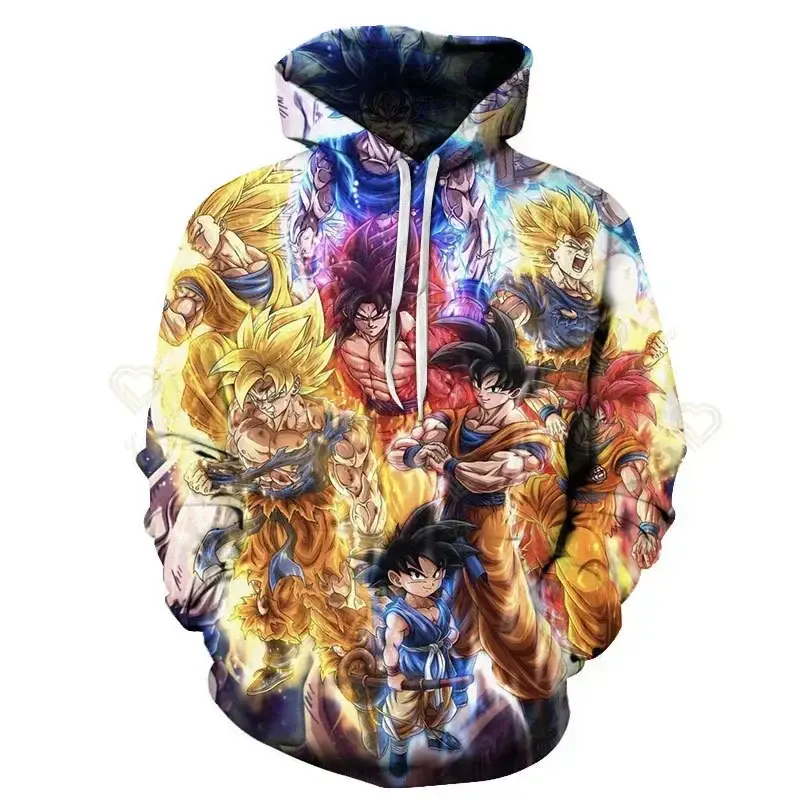 Saiyan Geschichte Pullover