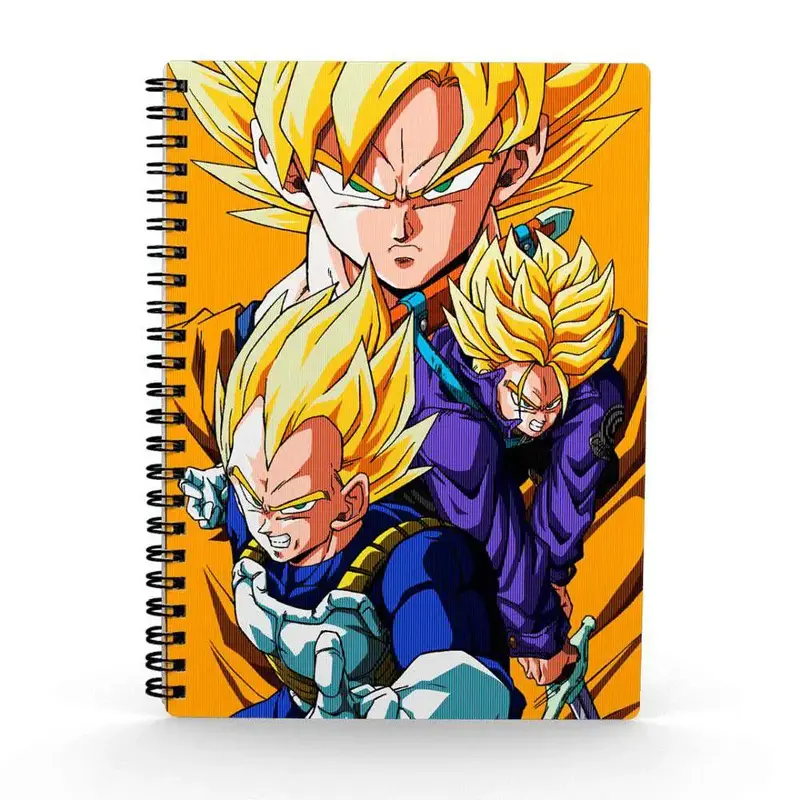 Saiyans - Carnet 3D Effect