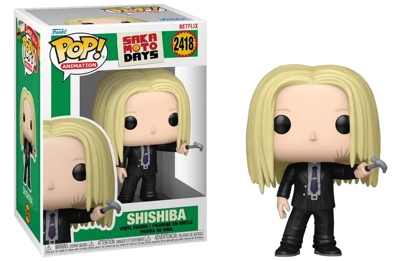 Sakamoto Days - Shishiba - Figurine POP Animation N°2418