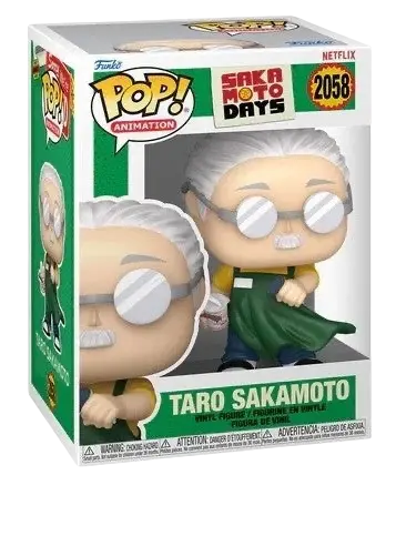 Sakamoto Days - Taro Sakamoto (avec Chase) - Figurine POP Animation N°2058
