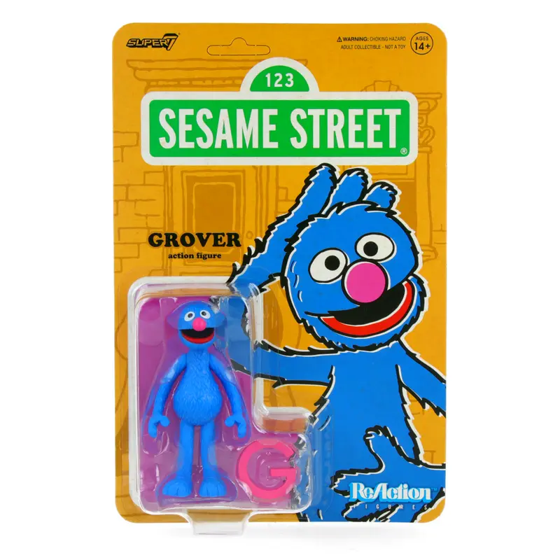 Sesame Street ReAction Figures Wave 5 - Grover