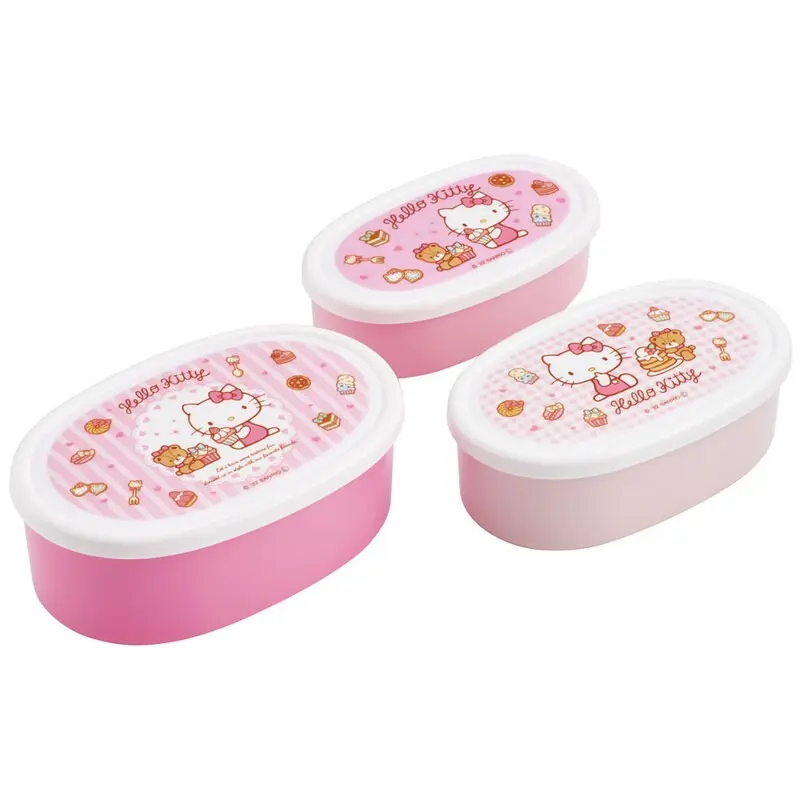 Set de 3 bento box Sweety Rose - Hello Kitty