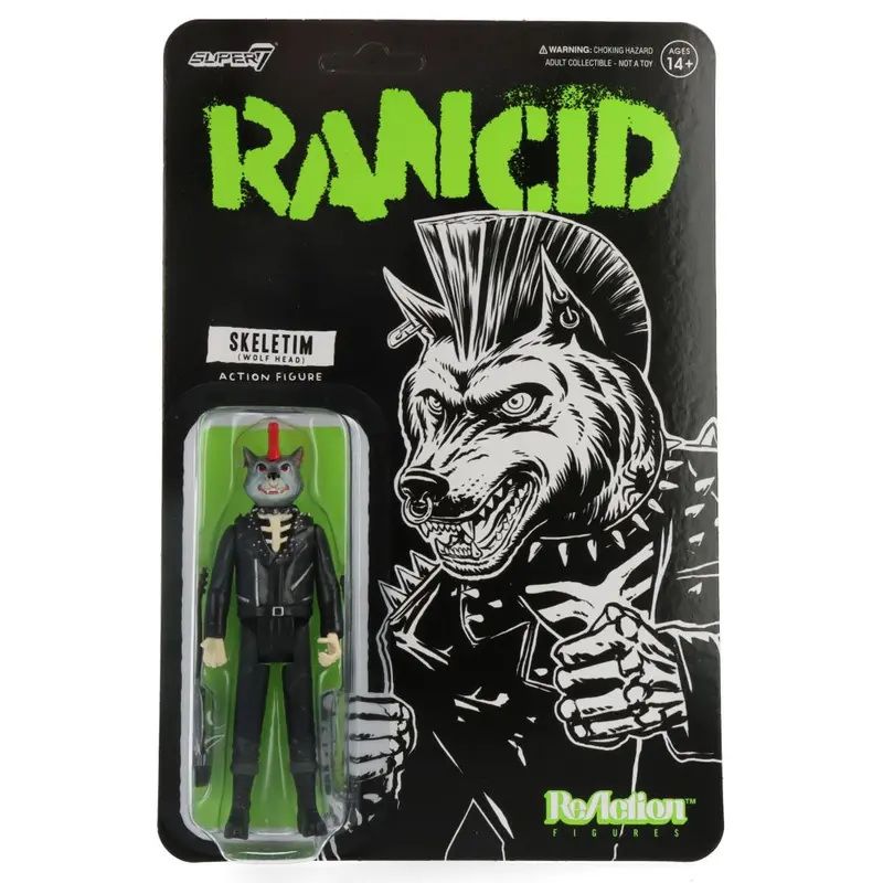 Skeletim (Wolf Head) - Rancid - ReAction figure