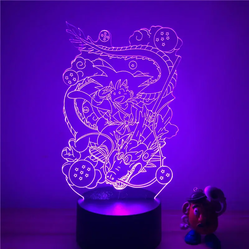 Son Goku x Shenron Lampe