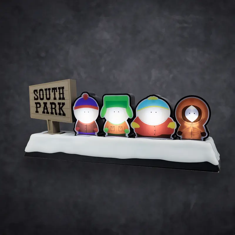 SOUTH PARK - 4 Perosnnages - Lampe Décorative - 29cm