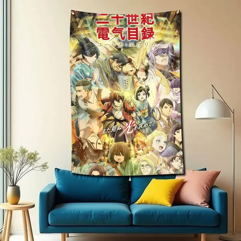 Sparks of Tomorrow Anime Full Character Cast Tapestry