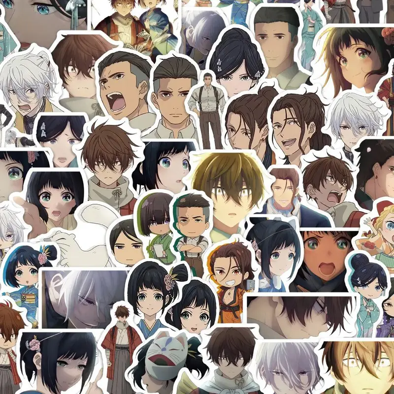 Sparks of Tomorrow Anime Sticker Pack – 60 Pieces