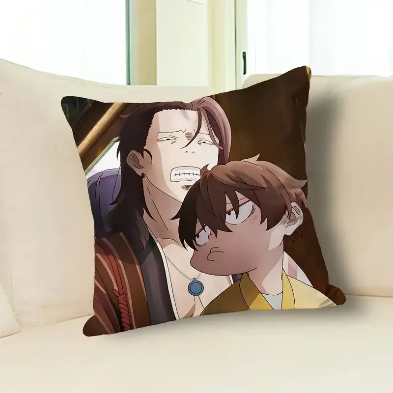 Sparks of Tomorrow Comedic Duo Reaction Cushion Cover
