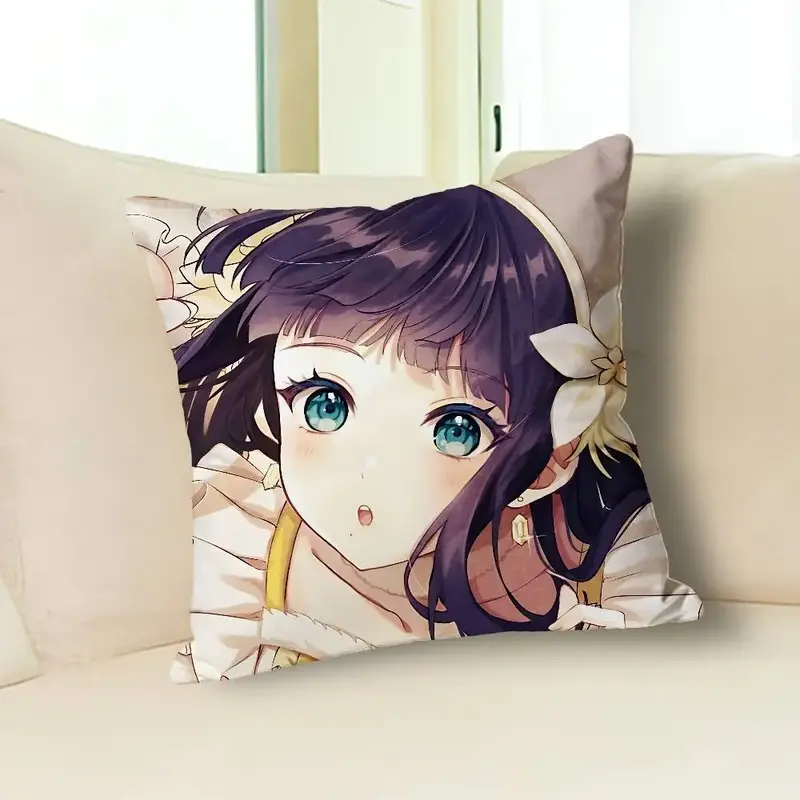 Sparks of Tomorrow Floral Dream Portrait Cushion Cover