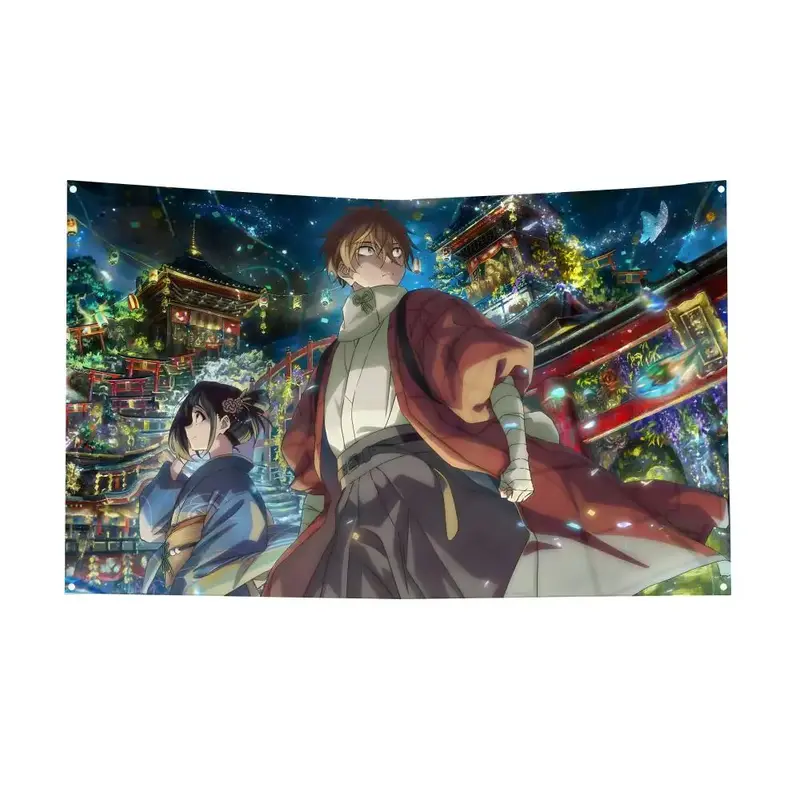 Sparks of Tomorrow Illuminated Shrine Adventure Wall Tapestry