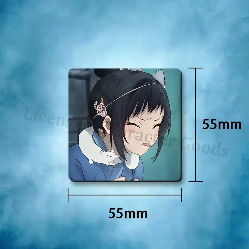 Sparks of Tomorrow Inako Momokawa and Inari Refrigerator Magnet
