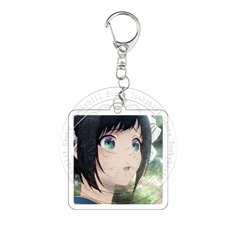 Sparks of Tomorrow Inako Momokawa Green Eyes Keychain