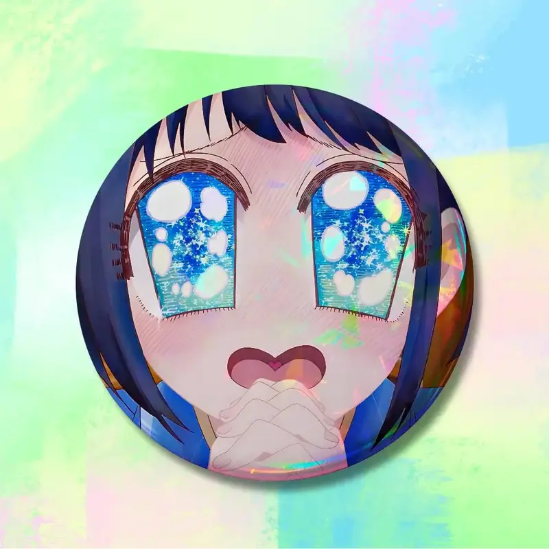Sparks of Tomorrow Inako Momokawa Starry Wish Button Pin