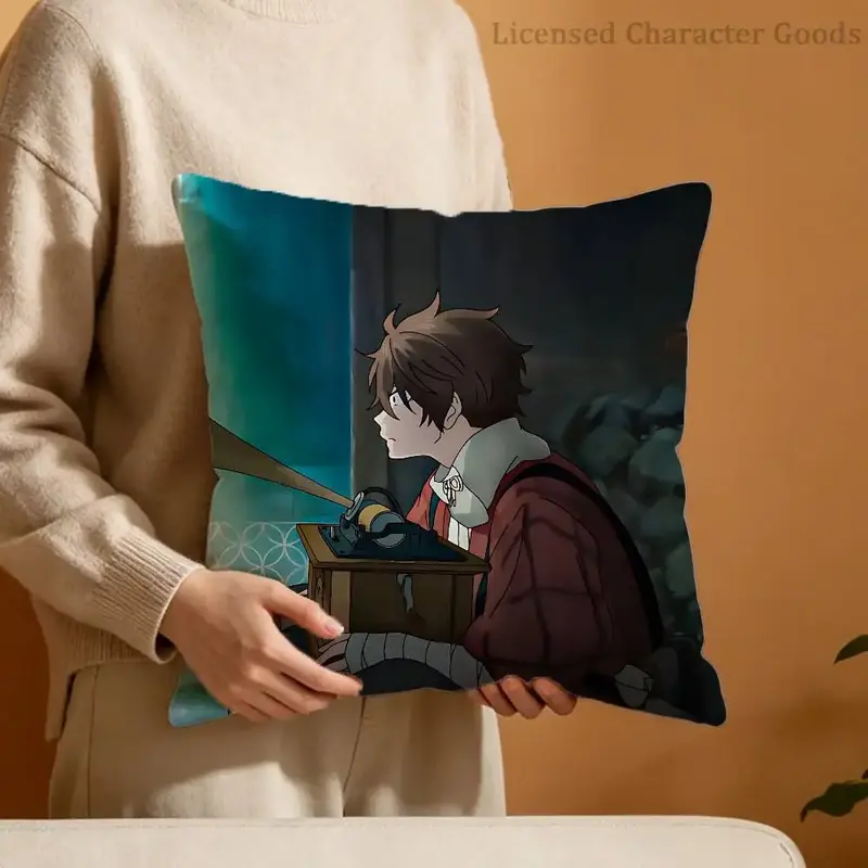 Sparks of Tomorrow Kihachi Sakamoto Gramophone Cushion