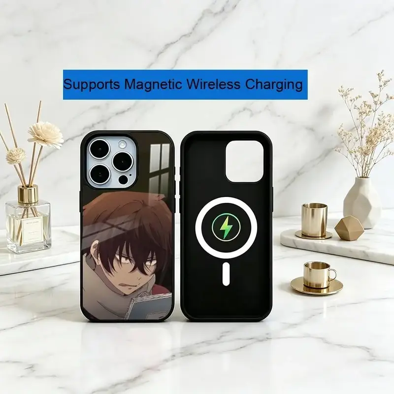 Sparks of Tomorrow Kihachi Sakamoto Reading MagSafe iPhone Case