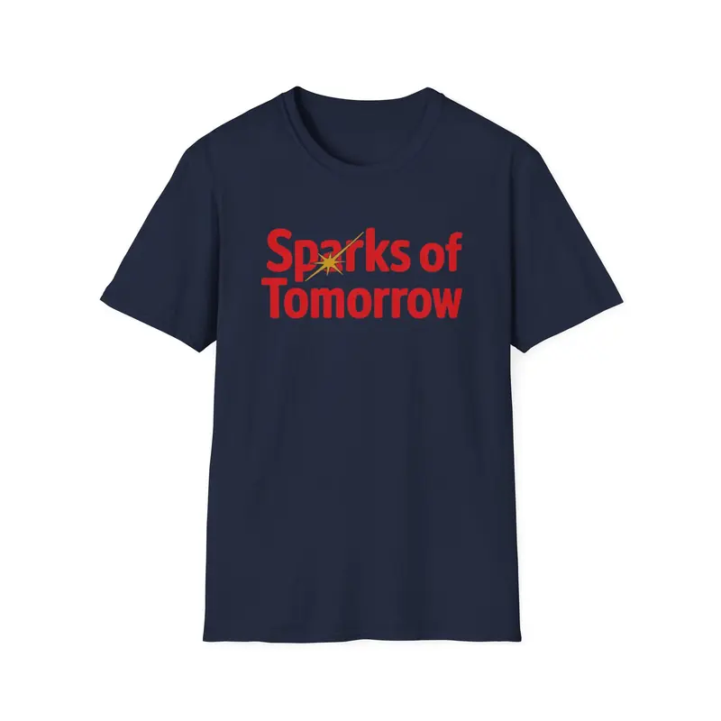 Sparks of Tomorrow Logo Navy Blue T-Shirt